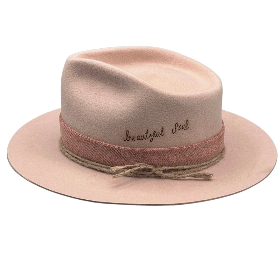 Beautiful Soul Fedora Hat – Classic Wool Felt Design