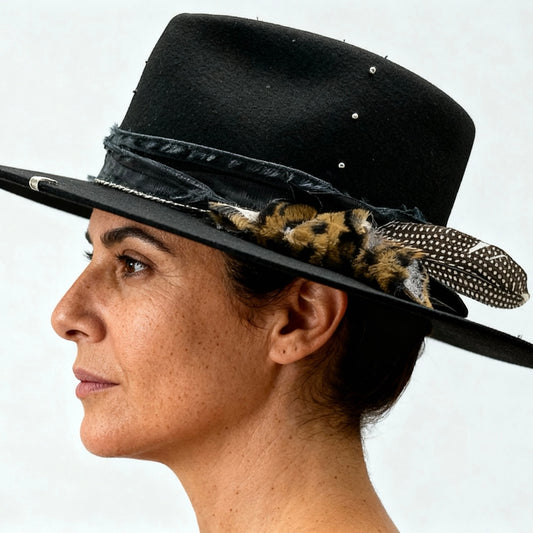 The Cocó – Wool Felt Fedora Hat | Alternative… – handmade wool felt fedora hat by artisan Ruby Cantero | Pokijomba Hats