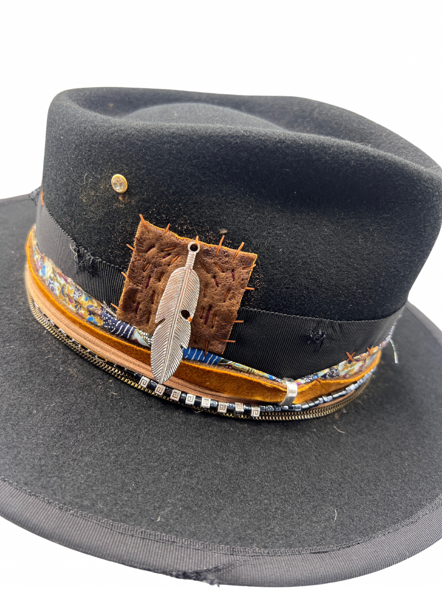 The Joie – Boho Chic Wool Felt Fedora Hat