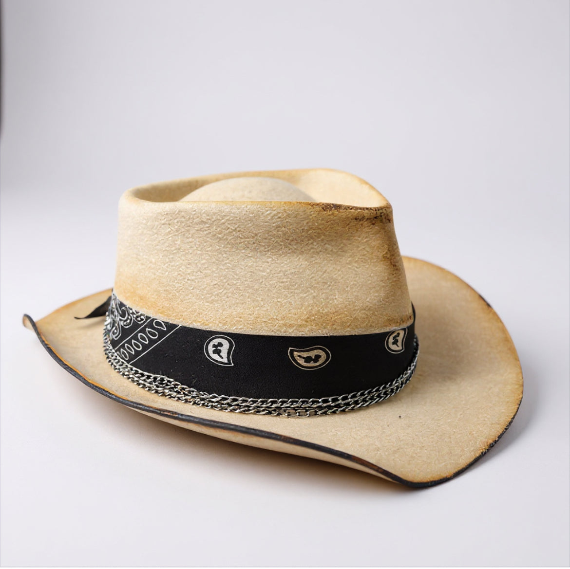 Kevin – Vintage Style Felt Cowboy Hat