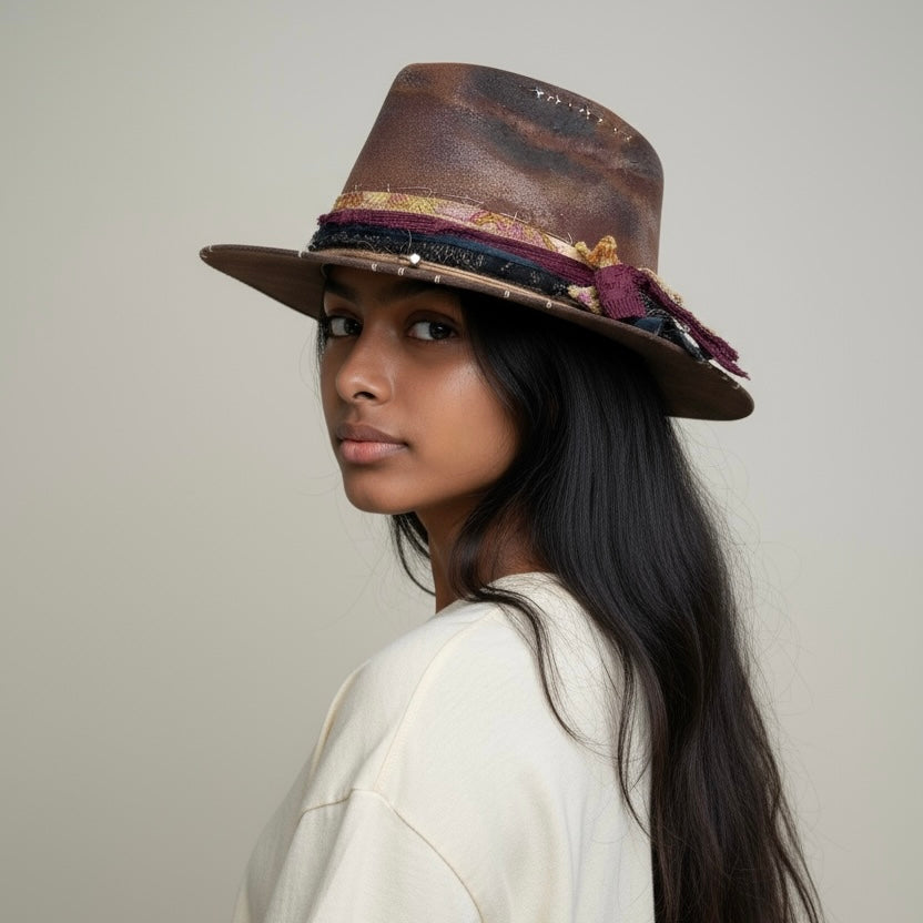 Bohemian Silhouettes Hat – Rare Western Crown