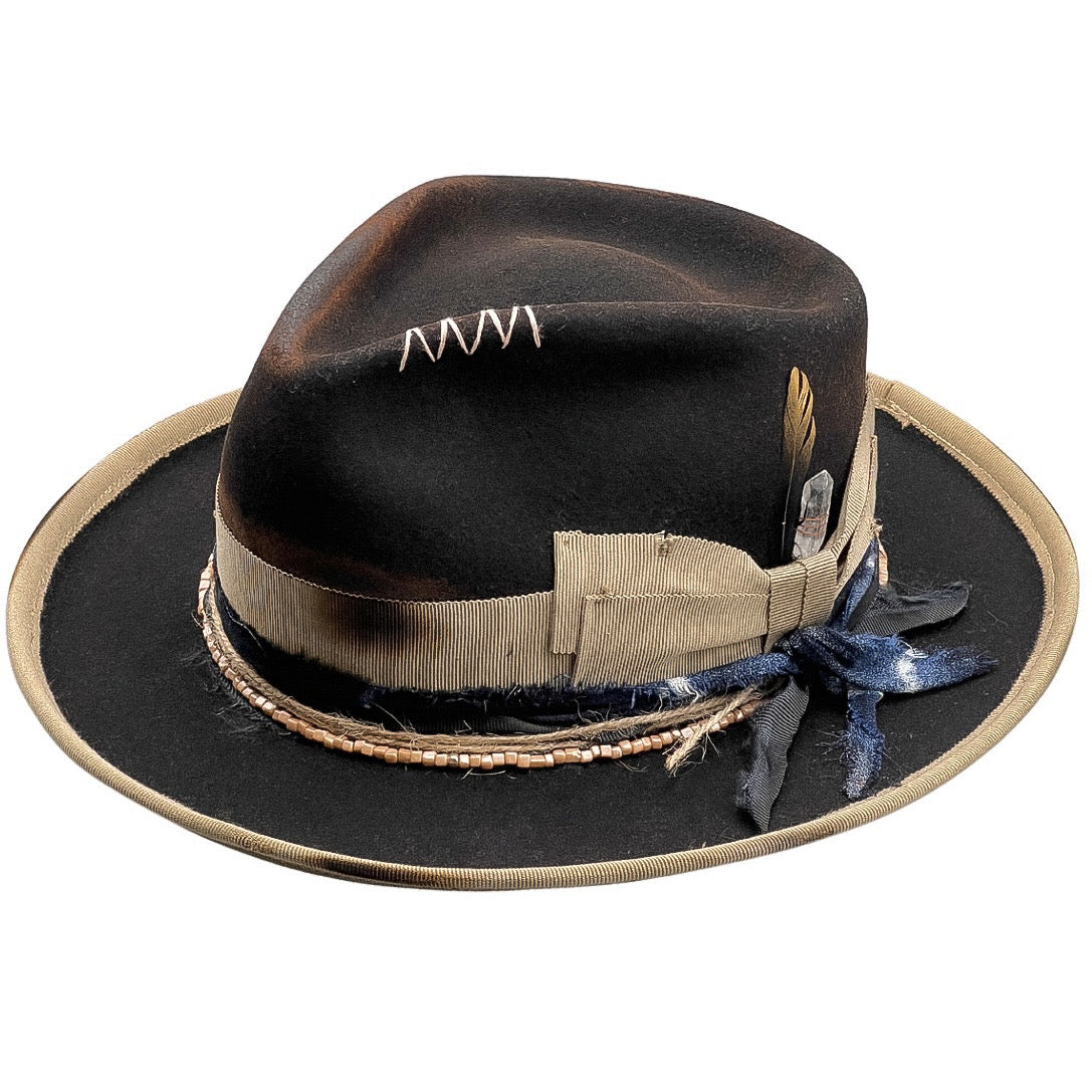 “Spark” Modern Elegance Hat – Black