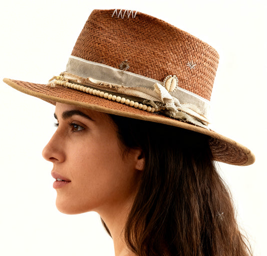 Mykonos – Straw Fedora Hat