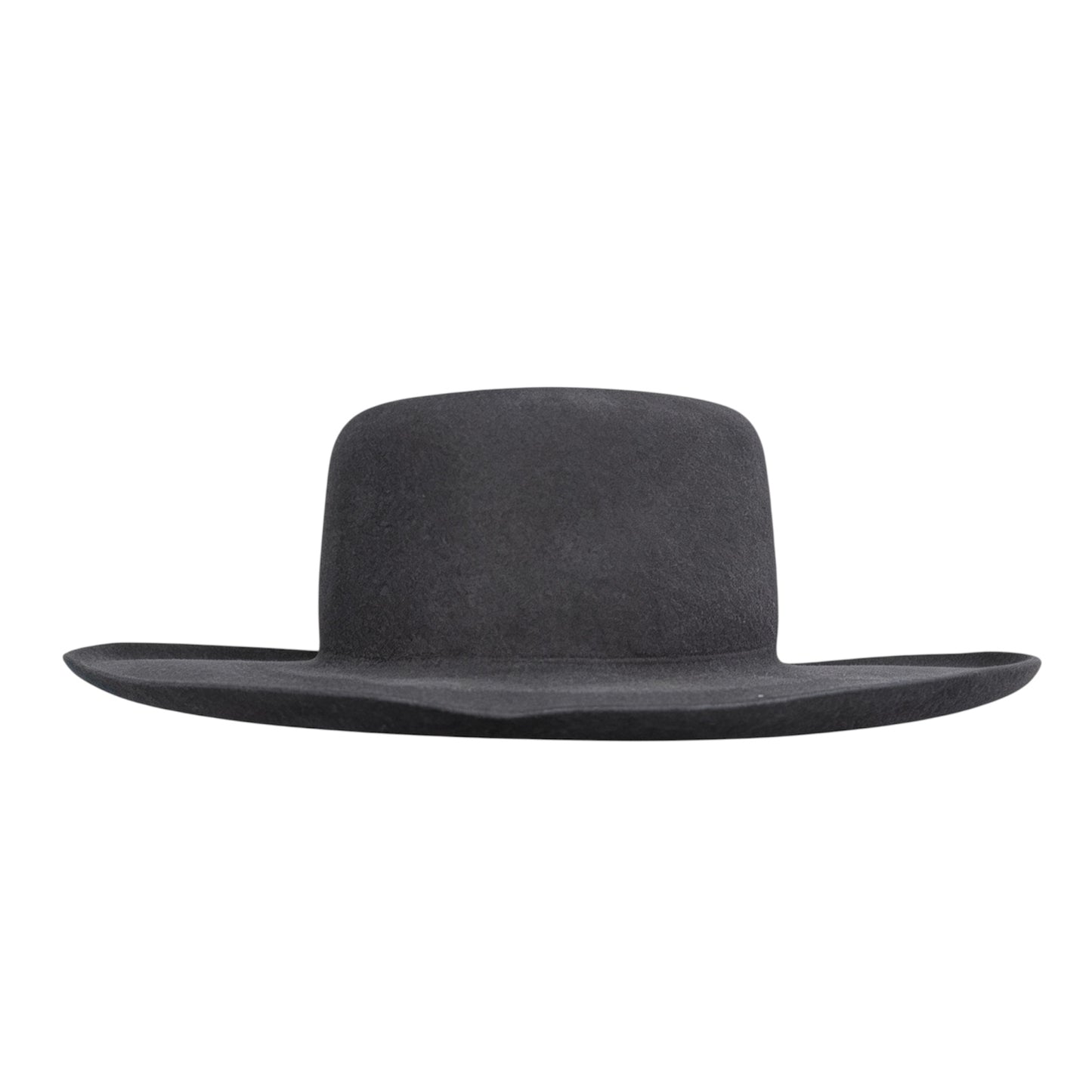 The Gambler Hat Dark Grey — 100% Wool Felt
