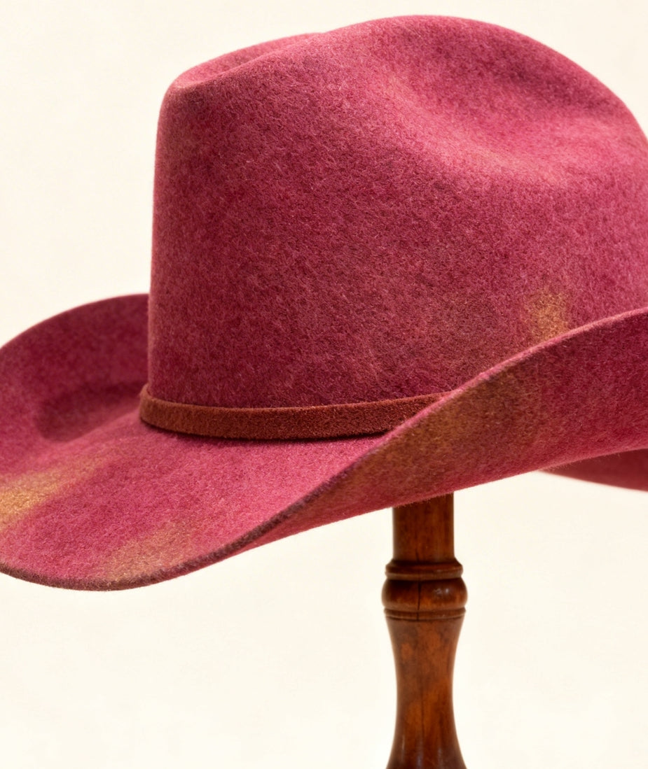 Shine baby in Fuchsia– Western Cowboy Hat