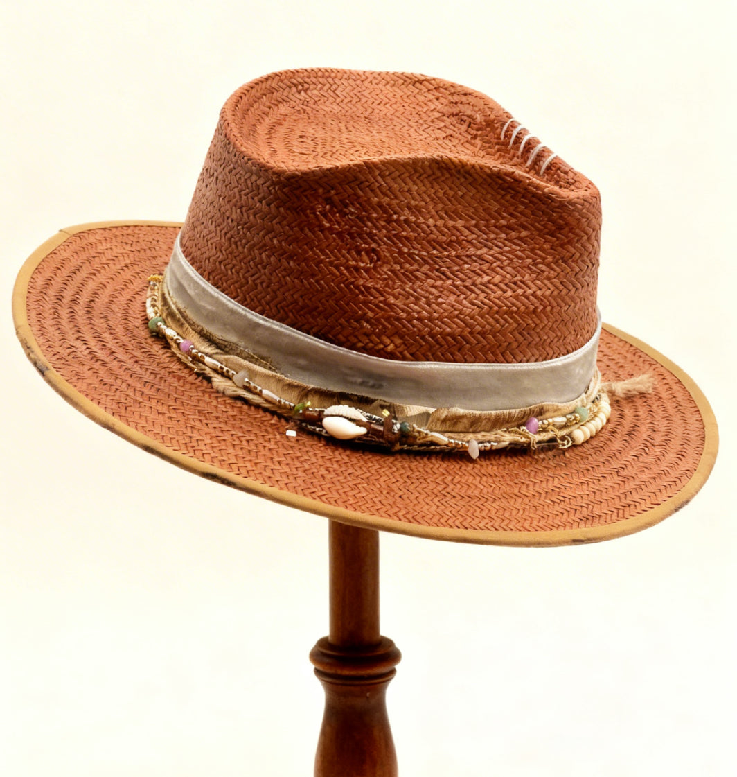Mykonos – Straw Fedora Hat