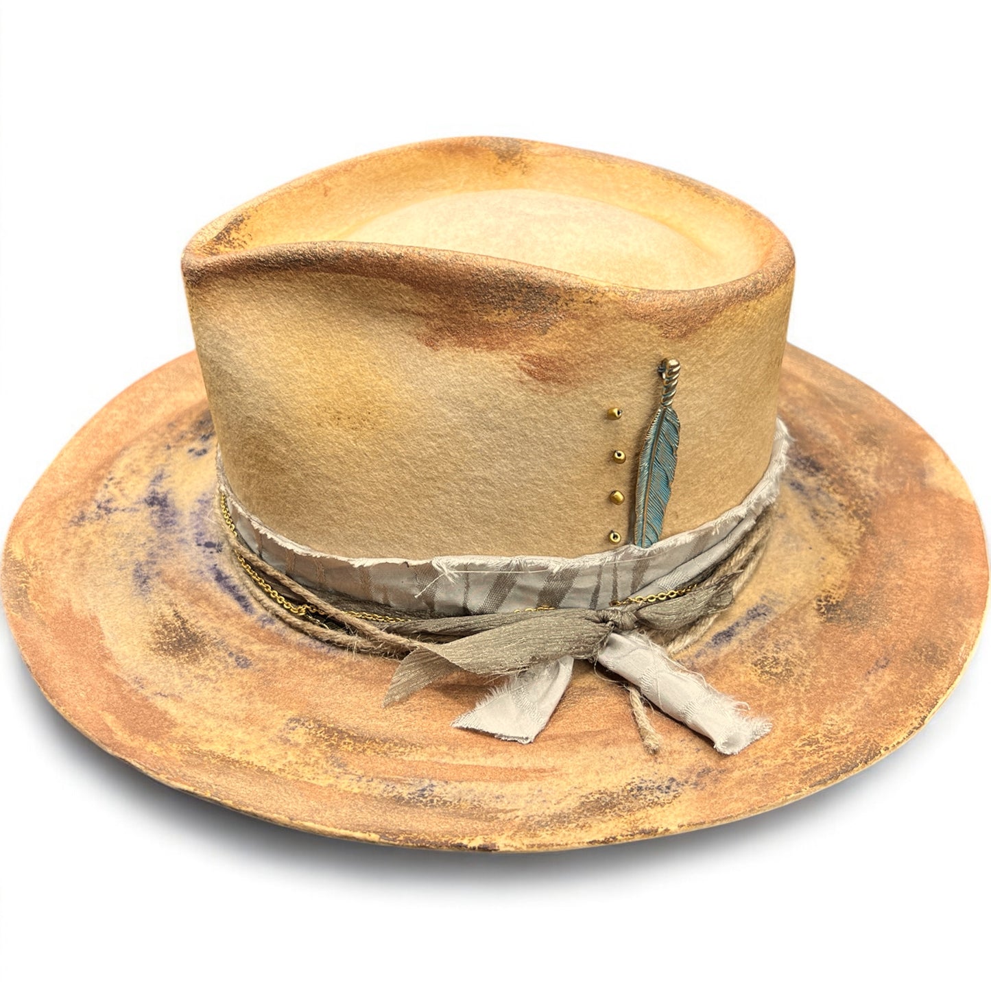 Brave Heart – Wool Felt Fedora Hat