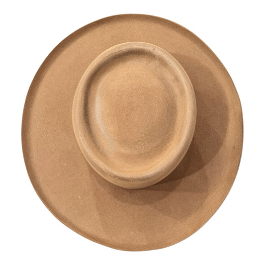 The Gambler Hat Camel — 100% Wool Felt