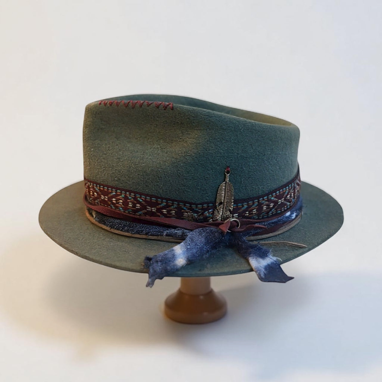 In Stock – The Boho Lover – Short Brim Fedora Hat – Special Offer