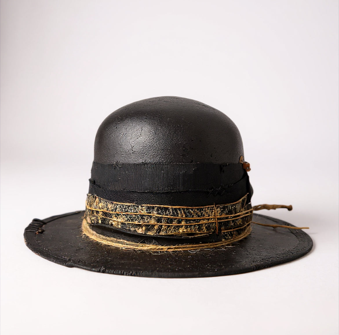 In Stock – Bowler Cheetah Vintage Leather Style Hat