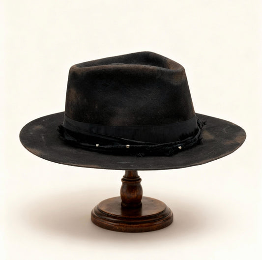 The John – Old Western Fedora Wool Felt Hat