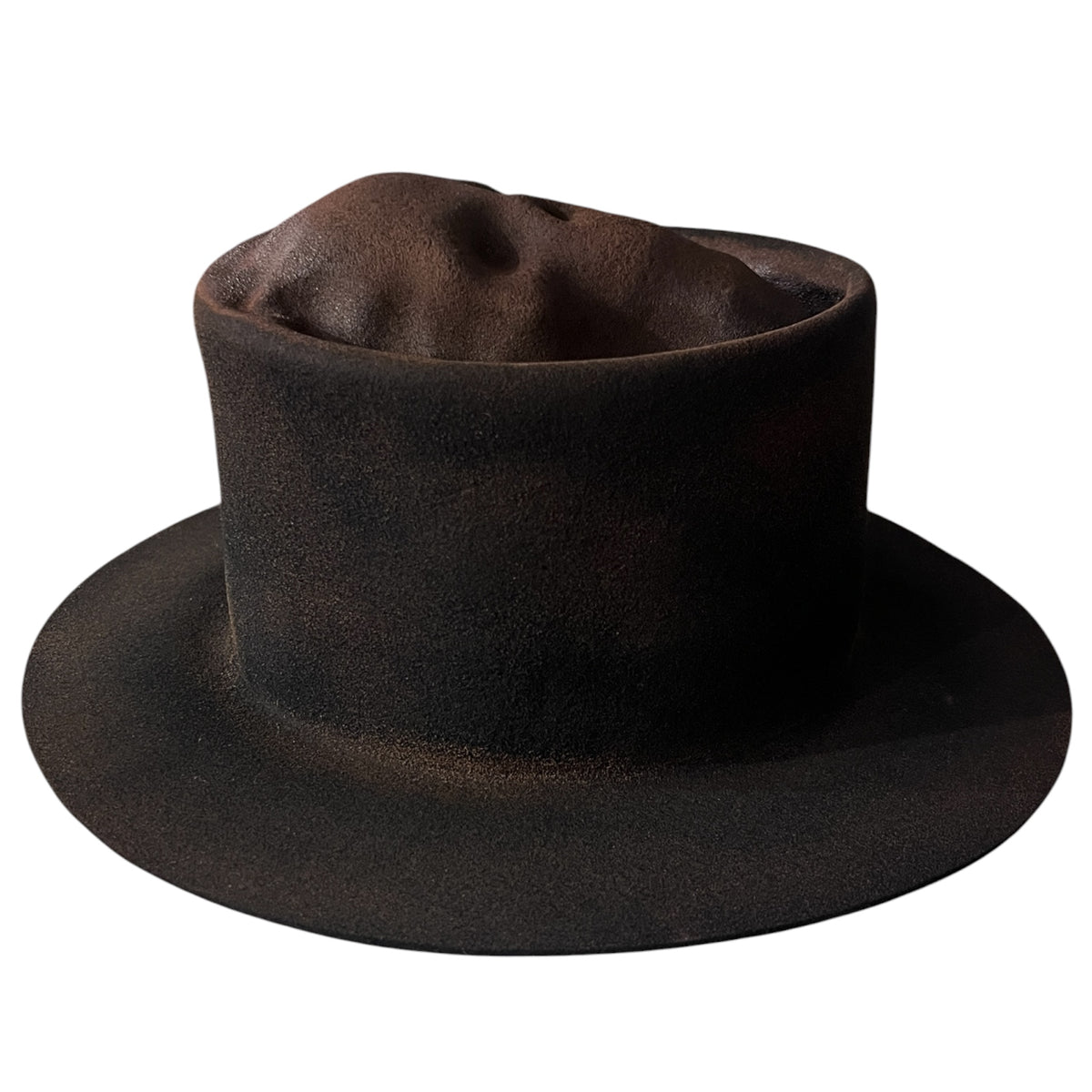 Basic Black Skull Top Hat