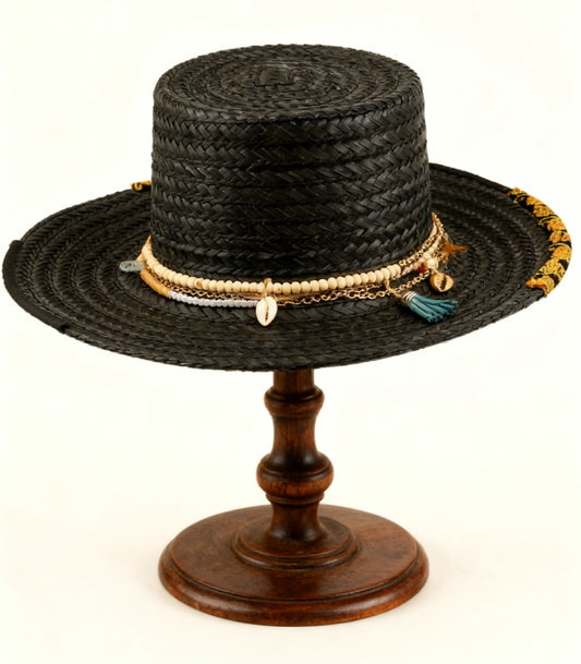 Cordobés – Straw Wide Brim Bolero Hat