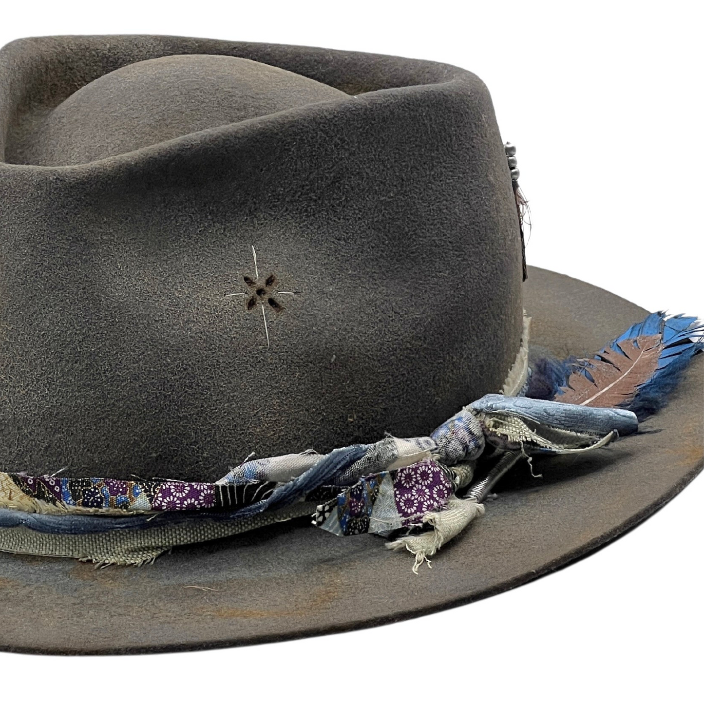 The Ofiuco – Mystical Vibes Vintage Felt Fedora Hat | Boho Fedora