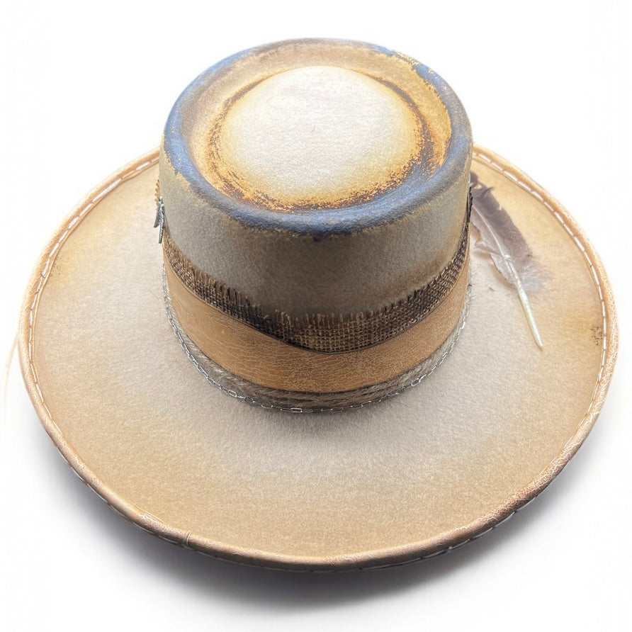 The Alejandro – Rare Vintage Wool Felt Round-Crown Hat