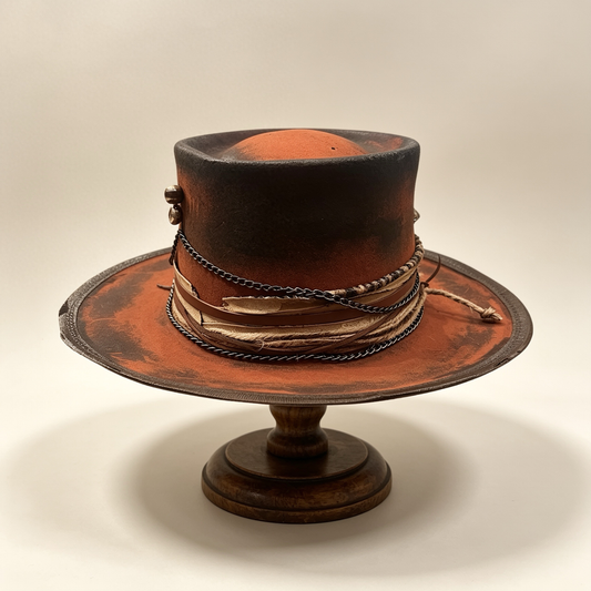 Dorian II – Wide Brim Top Hat