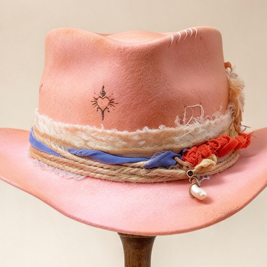 Alive – Pink Bohemian Hat