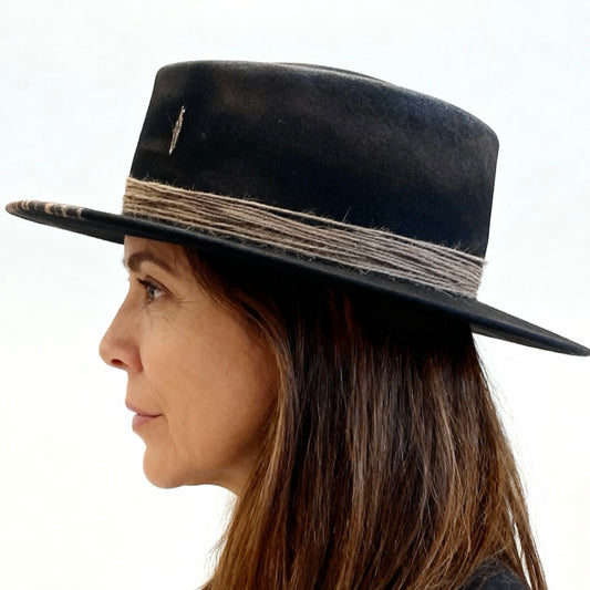 Doctor Sleep | Inspired Design Hat – handmade handmade felt hat by artisan Ruby Cantero | Pokijomba Hats