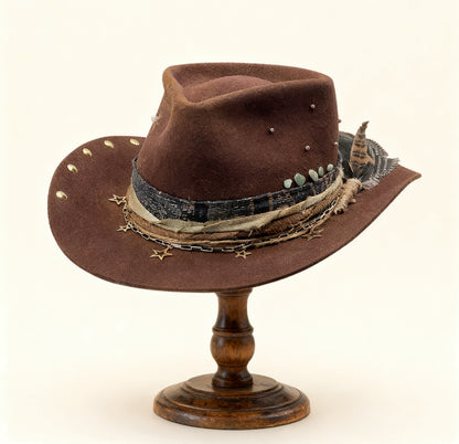 We belong to the STARS – Wool Felt Hat