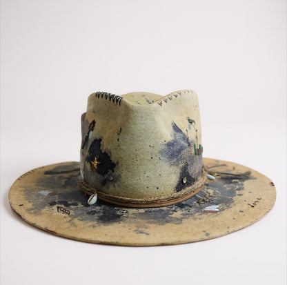 “Shades of Blue” Tie-Dye Hat