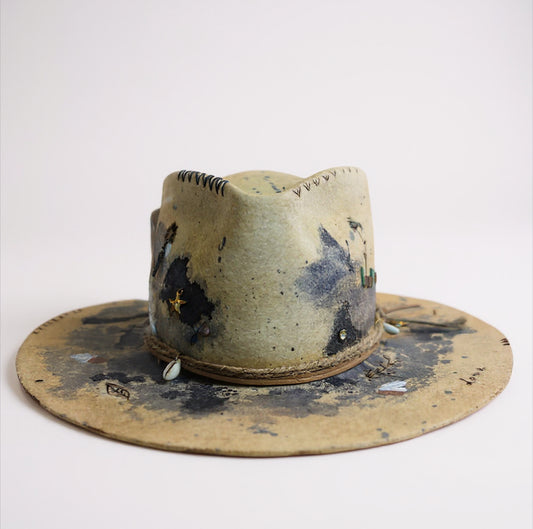 “Shades of Blue” Tie-Dye Hat