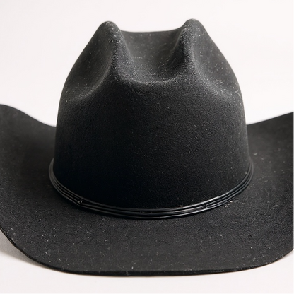 Noir Western Hat Edition – Elegant Black Cowboy Hat