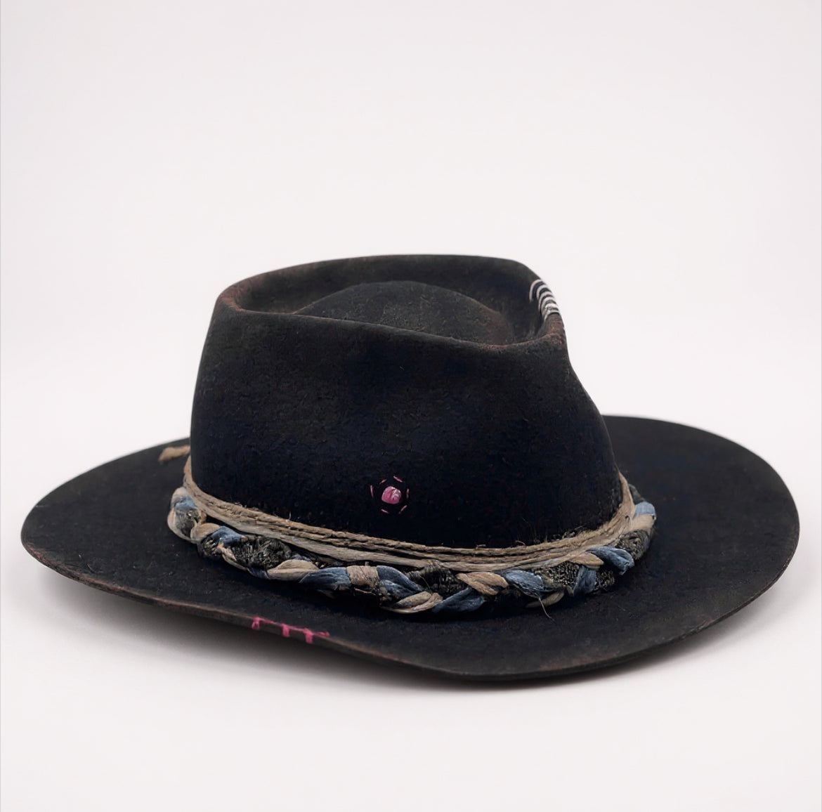 Brunch n. 2 – Handmade Cowboy Hat | Western Felt Fedora | Men & Women Statement Hat