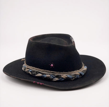 Brunch n. 2 – Handmade Cowboy Hat | Western Felt Fedora | Men & Women Statement Hat