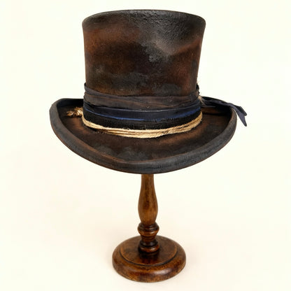 Edgy Distressed Top Hat – Billy the Kid Inspired