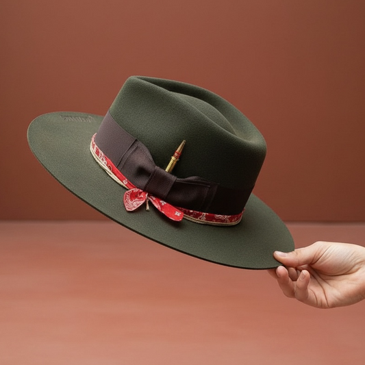 “Sun is shining” Wool Felt Hat