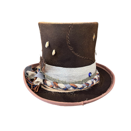 THE WANDERER TOP HAT — Wool Felt Statement Hat