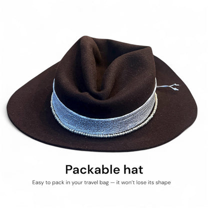 Supernova Packable Travel Hat – Soft & Foldable