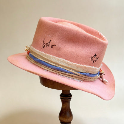 Alive – Pink Bohemian Hat