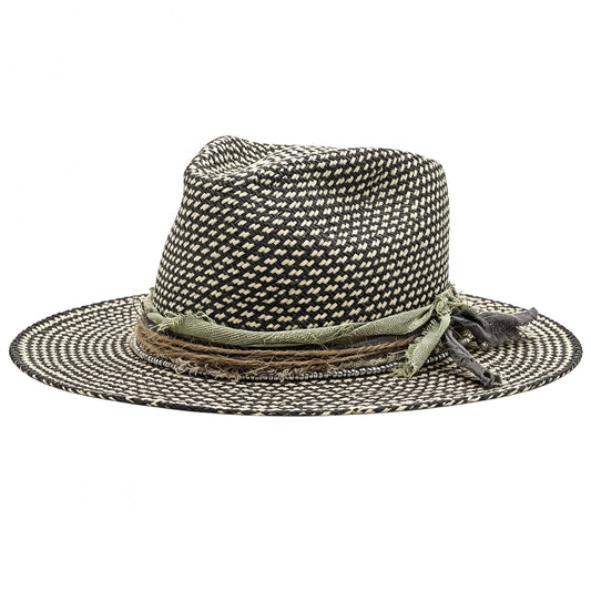 Straw Medium Brim Fedora Hat – Summer Hat