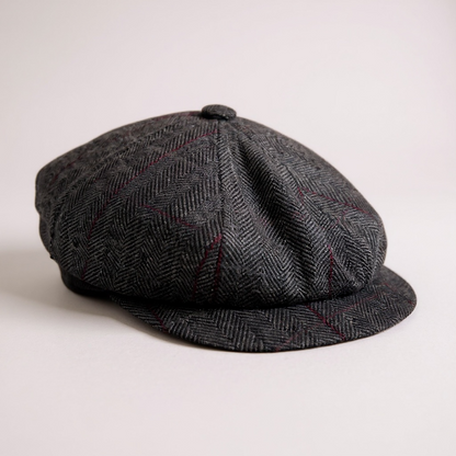 Newsboy Wool Winter Cap – Peaky Blinders  Birmingham Gangster Scottish Style – Baker Hat – Vintage Men’s Headwear