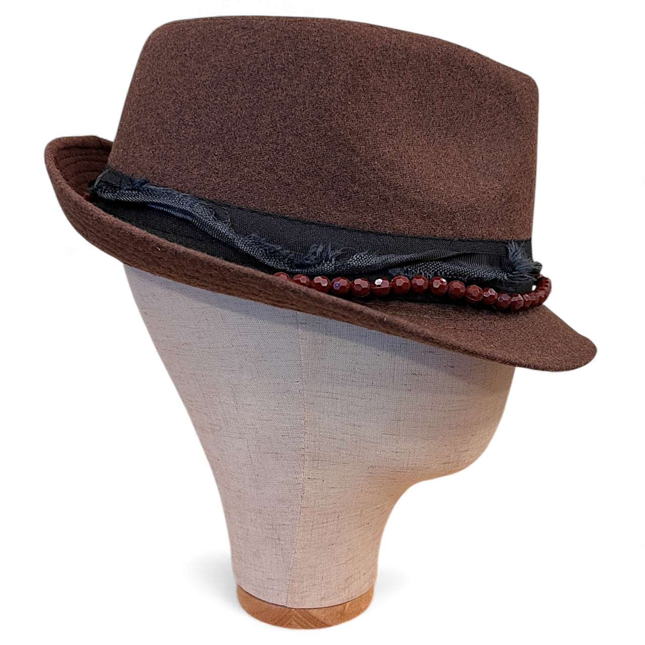 Bohemian Wool Fedora Hat – Short Brim Collection