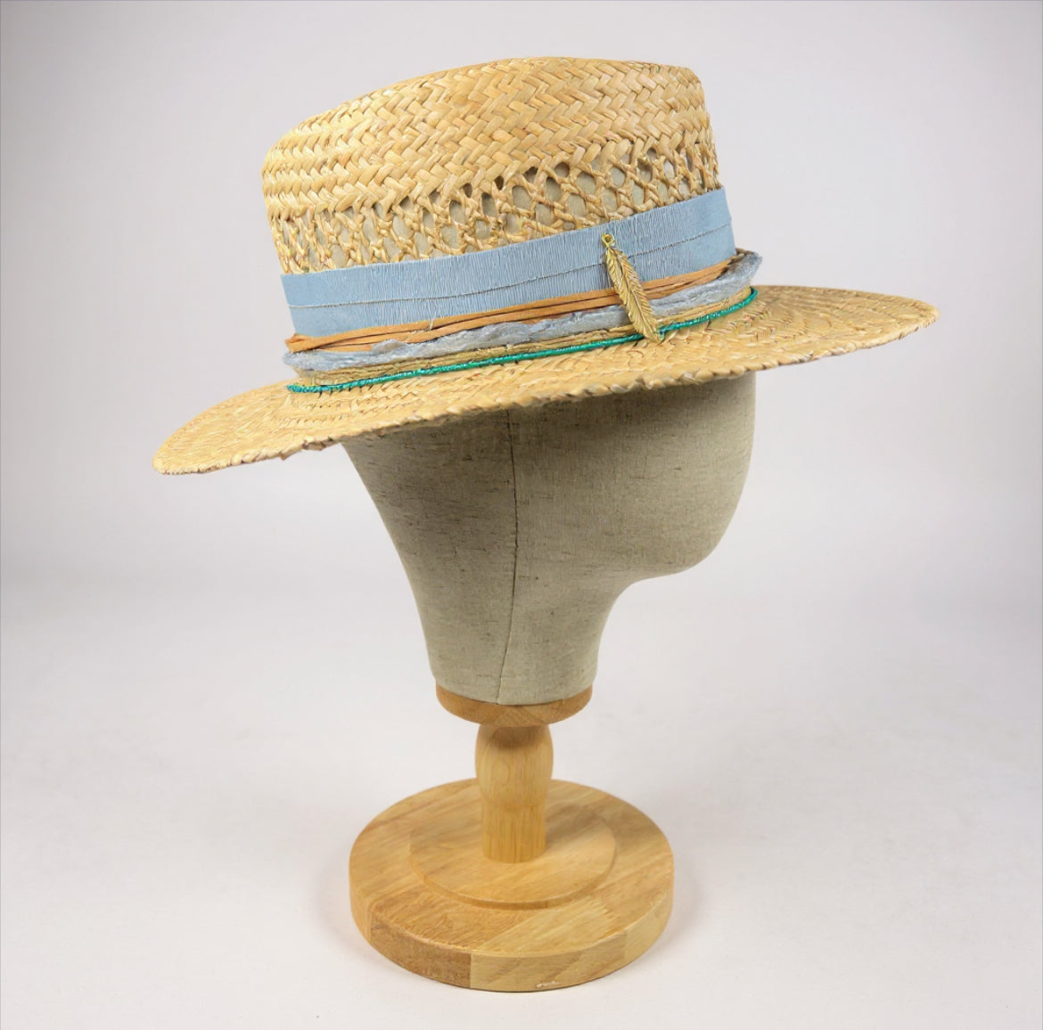 In Stock – Free Sky – Lightweight Breathable Straw Fedora Hat