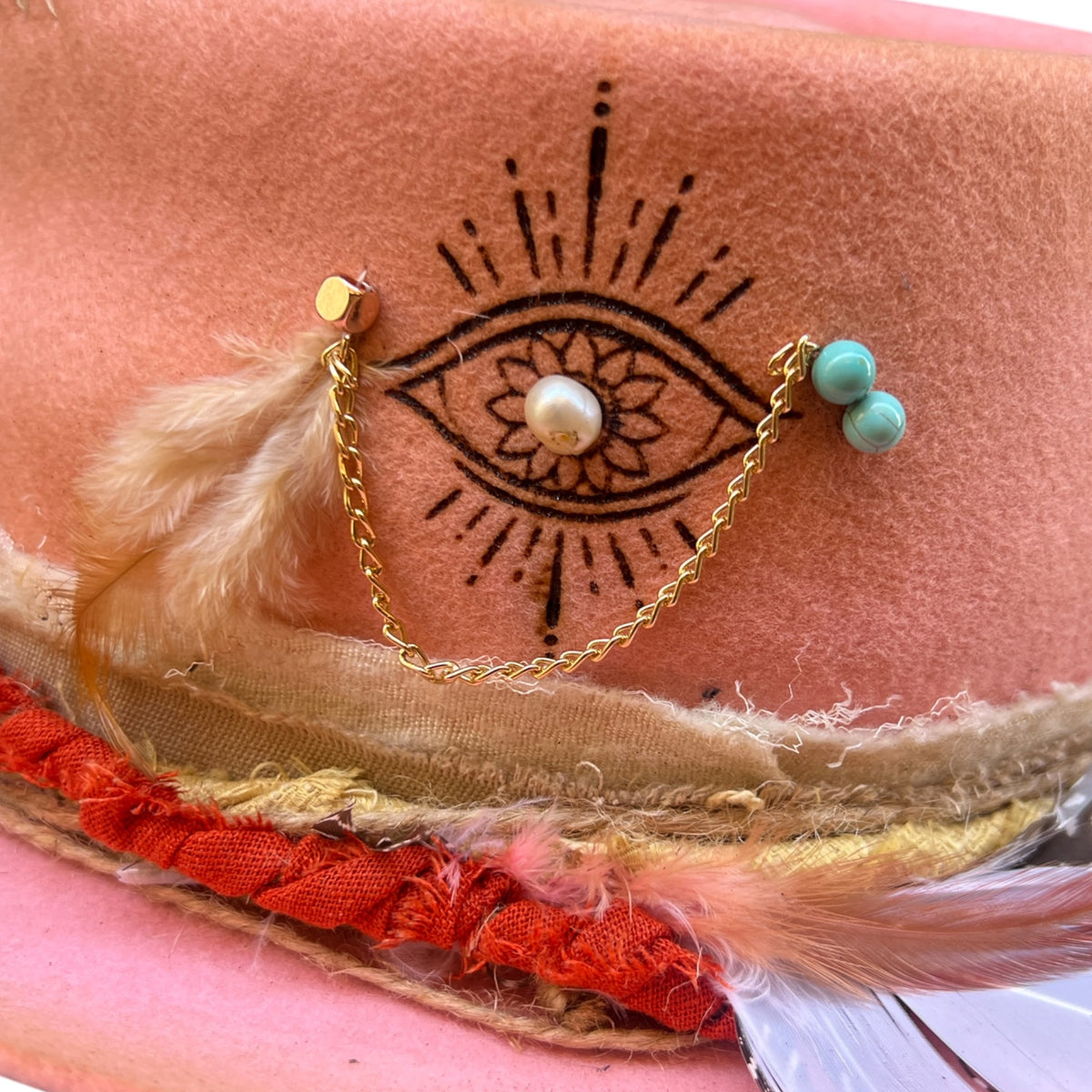 Alive – Pink Bohemian Hat