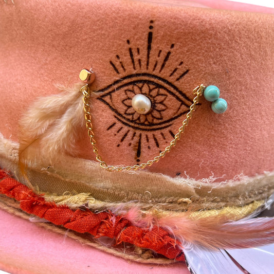 Alive – Pink Bohemian Hat