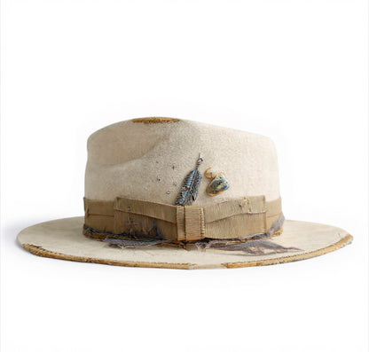 Live for Yourself – Statement Beige Hat