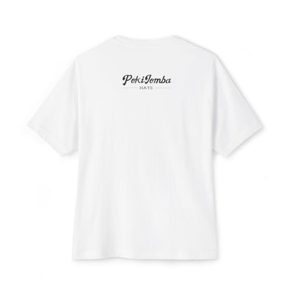 Hat Lover Club Tee — Graphic Oversized Boxy T‑Shirt