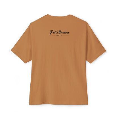 Hat Lover Club Tee — Graphic Oversized Boxy T‑Shirt