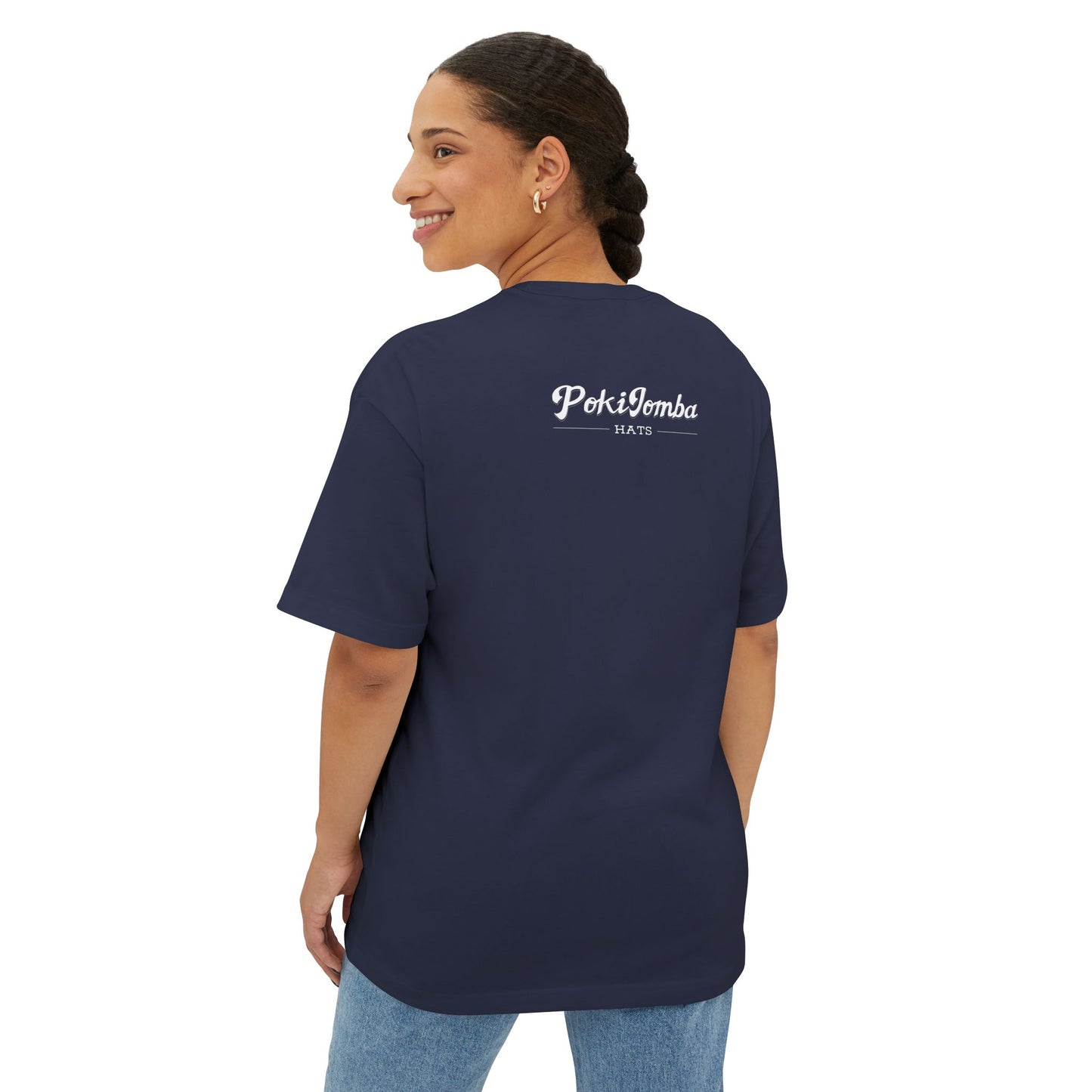 Hat Lover Club Tee — Graphic Oversized Boxy T‑Shirt