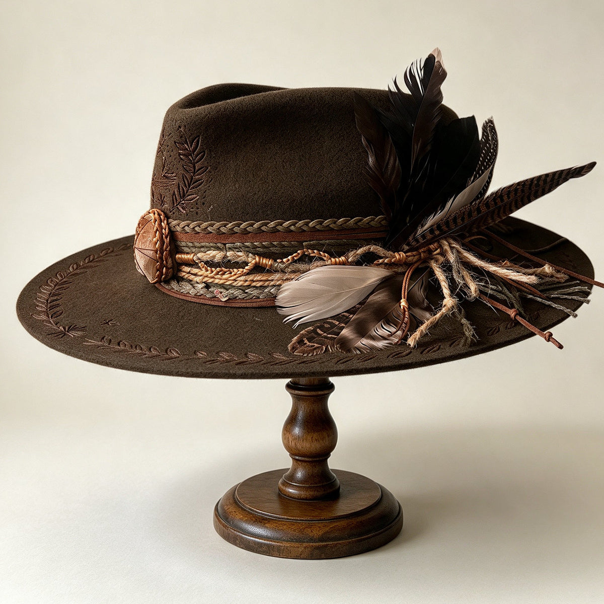 The Wild Fern – Mystical Fedora Hat