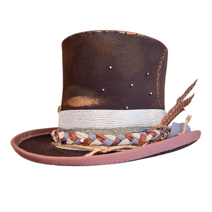 THE WANDERER TOP HAT — Wool Felt Statement Hat