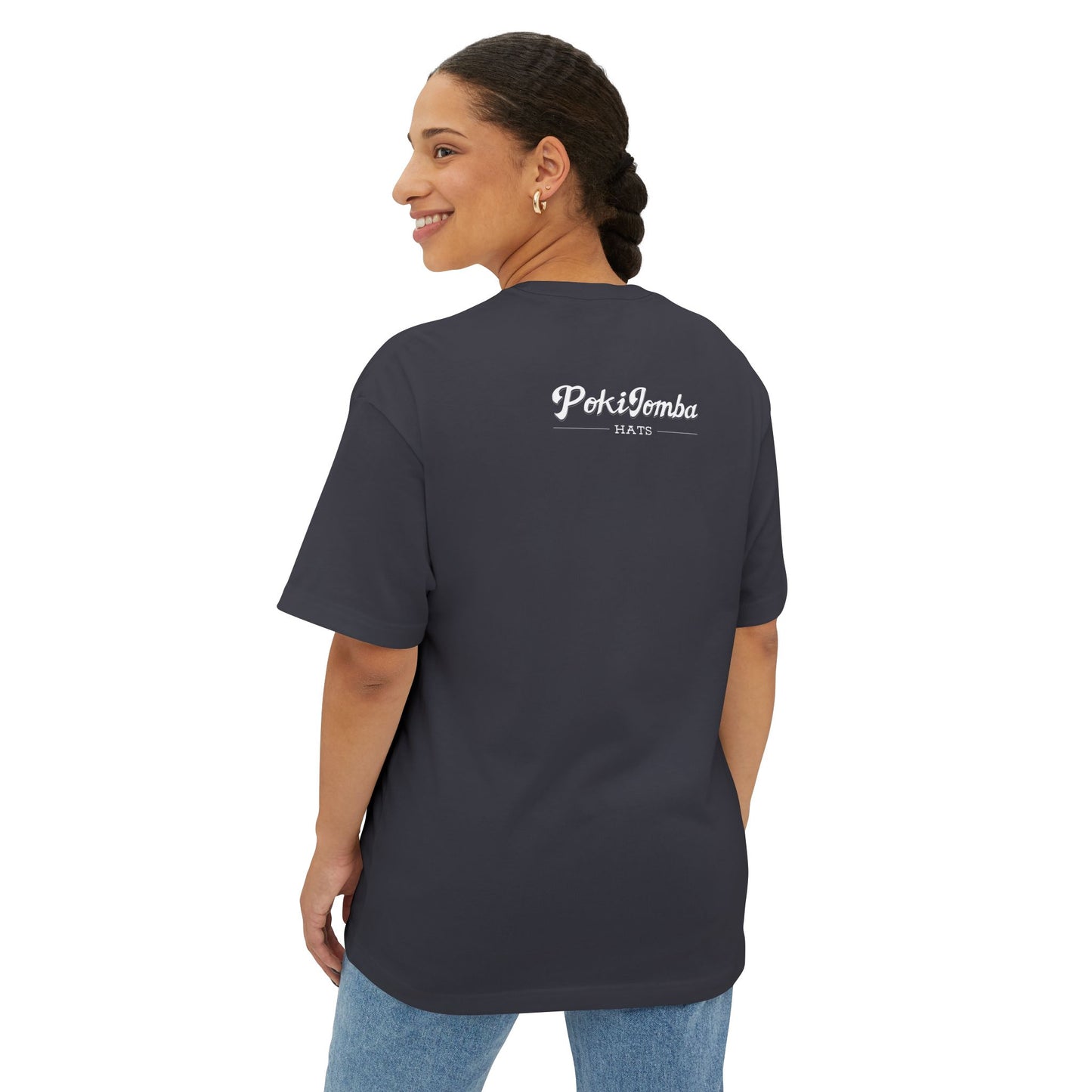 Hat Lover Club Tee — Graphic Oversized Boxy T‑Shirt
