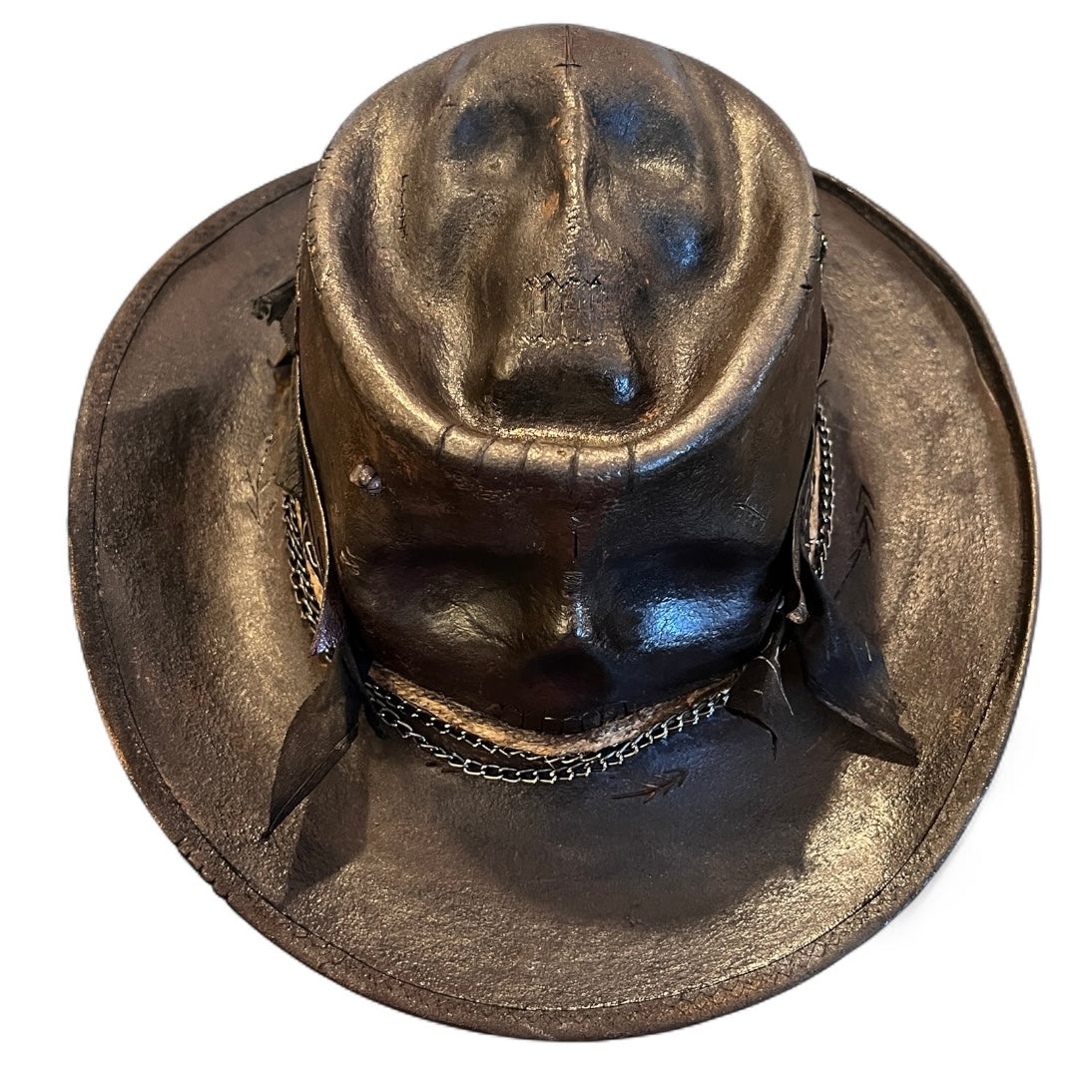 In Stock – Poison Hat – The Art of Rebellion – Vintage Leather Efect