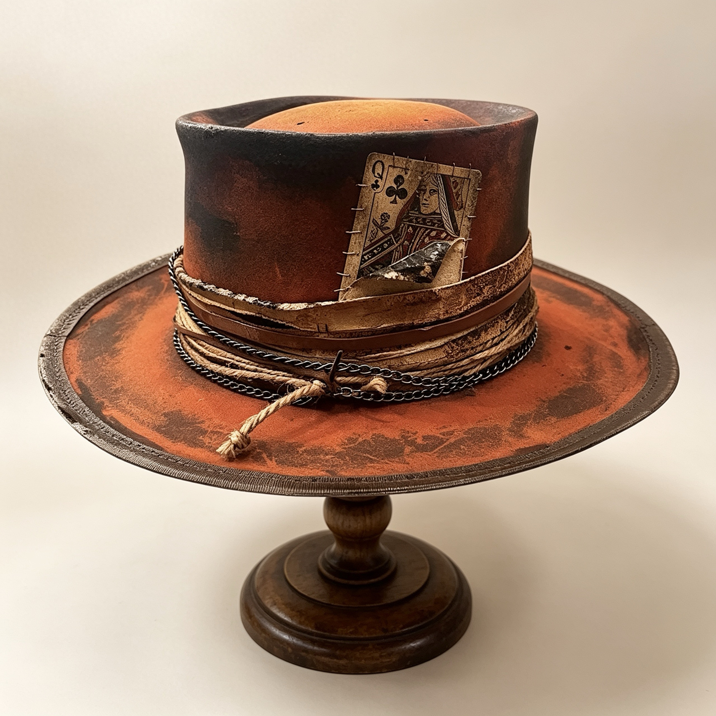 Dorian II – Wide Brim Top Hat