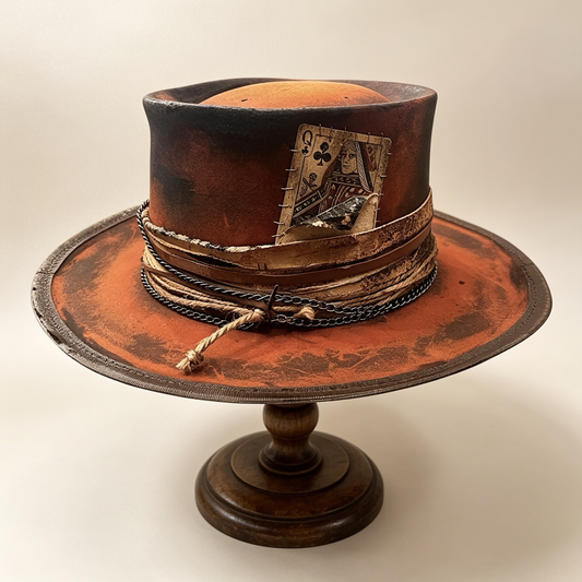 Dorian II – Wide Brim Top Hat