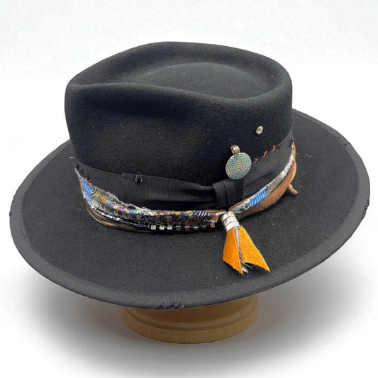 The Joie – Boho Chic Wool Felt Fedora Hat